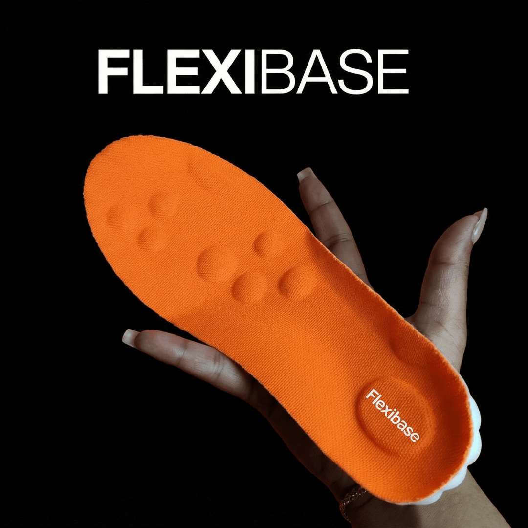 Plantillas terapéuticas FlexibasePRO, para dolor de pies y dolor lumbar