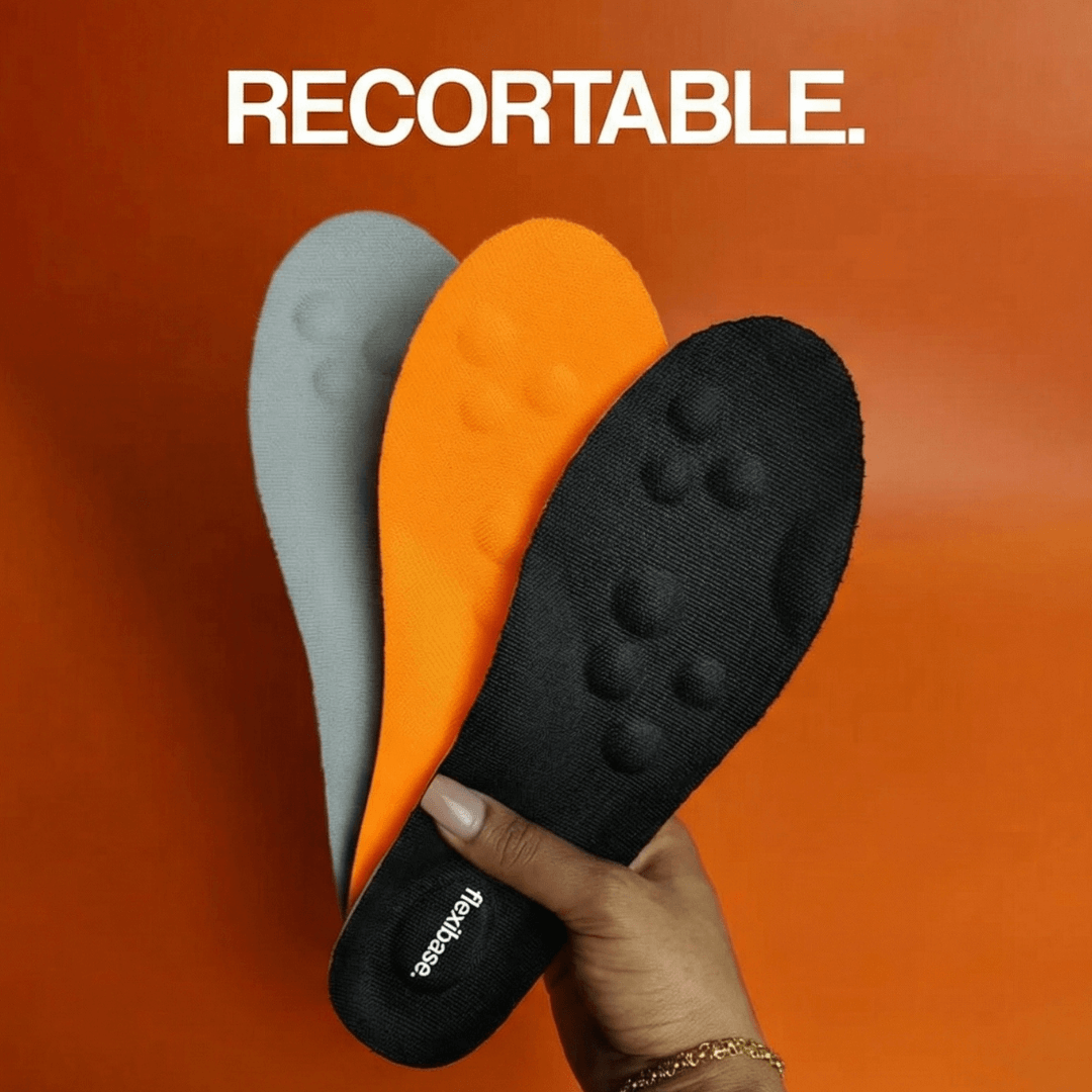 Plantillas terapéuticas FlexibasePRO, para dolor de pies y dolor lumbar